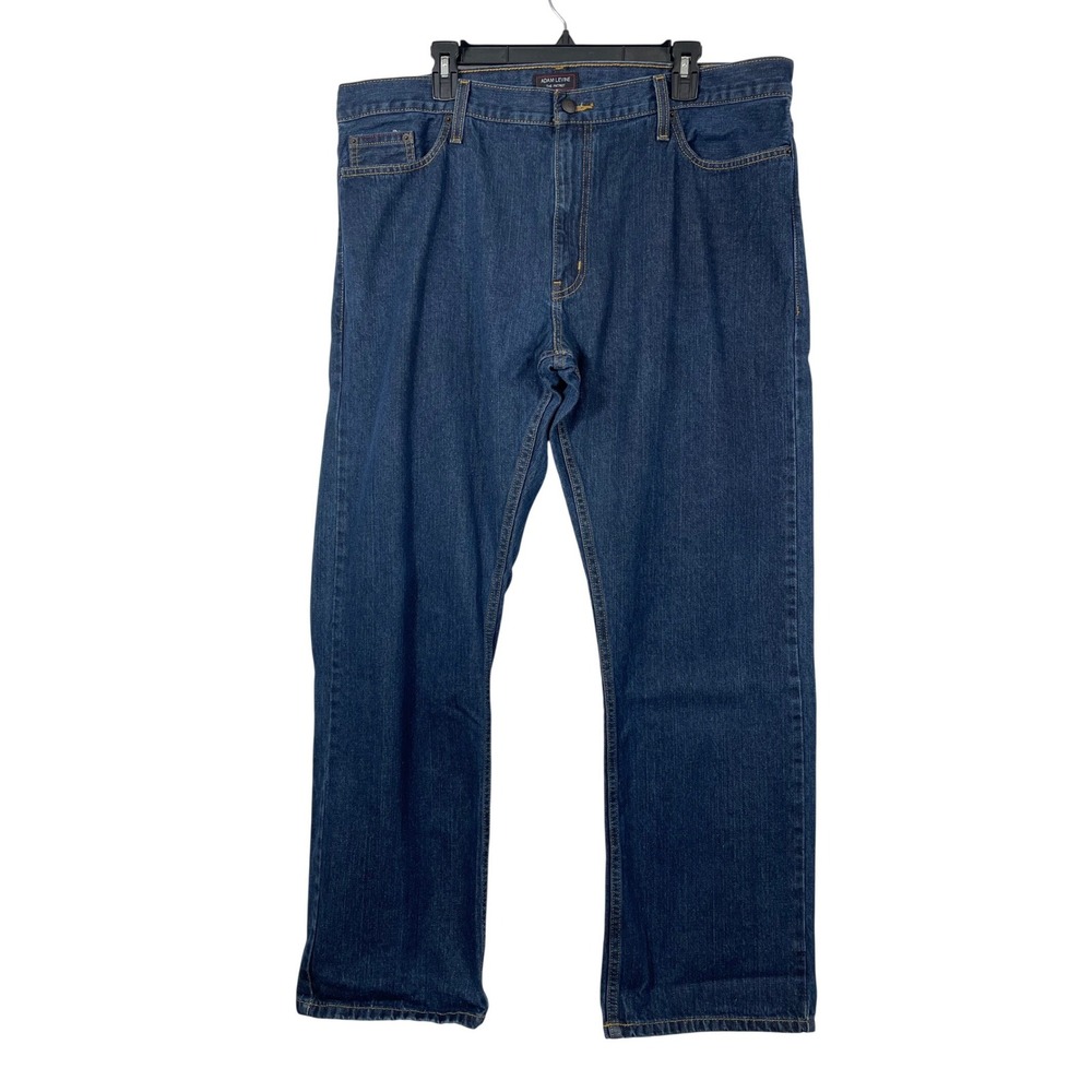 Adam Levine The Patriot Men Dark Wash Denim Jeans W40 L32 Cotton Made in Colombi